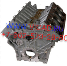 Блок цилиндров КАМАЗ ЕВРО 4 Common Rail