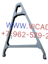 Дышло СЗАП укороченное 8305-2707010
