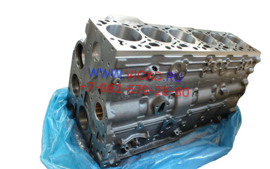 Блок цилиндров V=6.7 CUMMINS 6ISBe, 6ISDe Евро 3-4 4955412