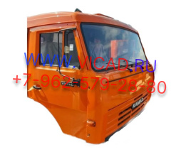 Кабина в сборе низкая 43118