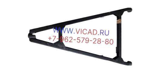 Дышло прицепа СЗАП (НЕФАЗ) 8355-2707010-20 8355-2707010-20