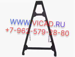 Дышло прицепа (без петли) г.Ставрополь 8350-2707010