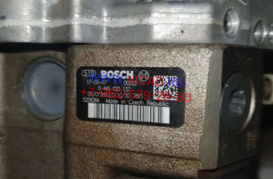 ТНВД (ISBe) BOSCH Евро-4 Cummins 0445020137
