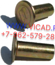 Заклепка алюминиевая 13*6