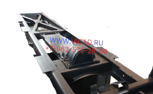 Надрамник  опрокид. мех-ма 65222 L=4,9м, ш. 100см  65222-8601010