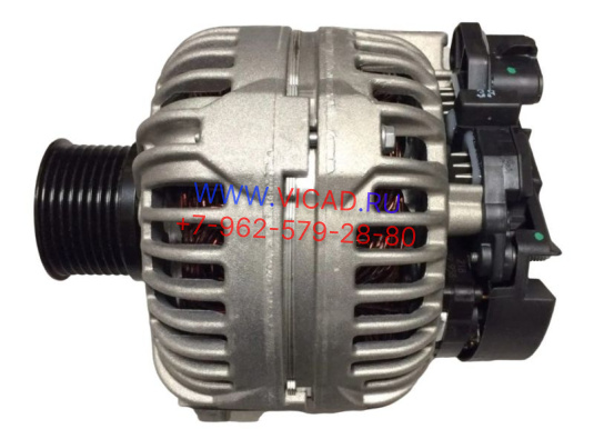 Генератор ПАЗ, КАМАЗ, IVECO дв.CUMMINS ISBe Е4, 6ISBe250 28В 90A BOSCH 1986A00515