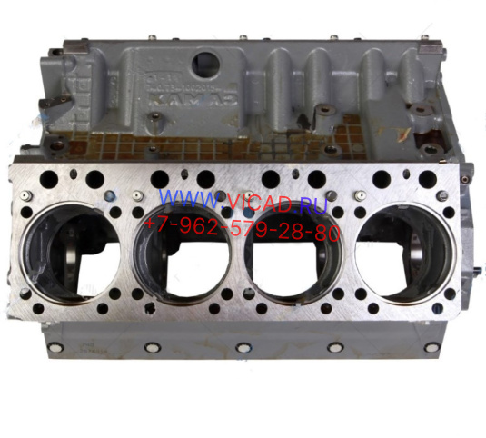 Блок цилиндров КАМАЗ ЕВРО 4 Common Rail 740.73-1002010