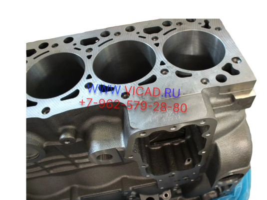 Блок цилиндров V=6.7 CUMMINS 6ISBe, 6ISDe Евро 3-4 4955412