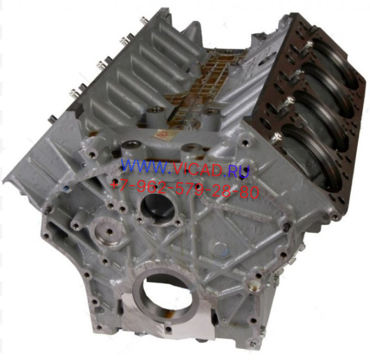 Блок цилиндров КАМАЗ ЕВРО 4 Common Rail 740.73-1002010