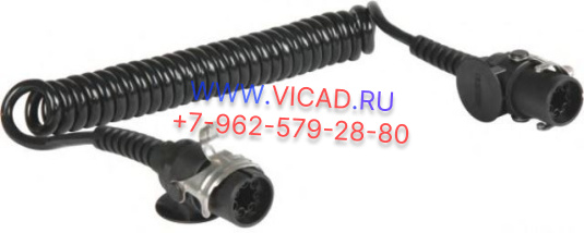 Кабель АБС 7-полюсный 24V L=4600мм 4460087000