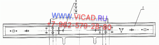 Буфер задний 96741 96741-2804020